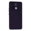 Mey İthalat®   Redmi Note 13 Pro 5G Kılıf Nano içi Kadife Silikon - Mor