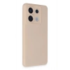 Mey İthalat®   Redmi Note 13 Pro 5G Kılıf Nano içi Kadife Silikon - Pudra