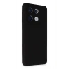 Mey İthalat®   Redmi Note 13 Pro 5G Kılıf Nano içi Kadife Silikon - Siyah
