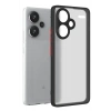 Mey İthalat®   Redmi Note 13 Pro Plus Kılıf Montreal Silikon Kapak - Siyah