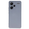 Mey İthalat®   Redmi Note 13 Pro Plus Kılıf Nano içi Kadife Silikon - Gri