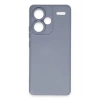 Mey İthalat®   Redmi Note 13 Pro Plus Kılıf Nano içi Kadife Silikon - Gri