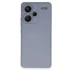 Mey İthalat®   Redmi Note 13 Pro Plus Kılıf Nano içi Kadife Silikon - Gri