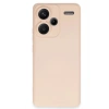 Mey İthalat®   Redmi Note 13 Pro Plus Kılıf Nano içi Kadife Silikon - Pudra