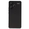 Mey İthalat®   Redmi Note 13 Pro Plus Kılıf Nano içi Kadife Silikon - Siyah