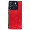 Mey İthalat®   Redmi Note 14 4G Kılıf Aras Deri Kapak - Kırmızı