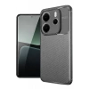 Mey İthalat®   Redmi Note 14 4G Kılıf Auto Focus Karbon Kapak - Gri