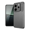 Mey İthalat®   Redmi Note 14 4G Kılıf Auto Focus Karbon Kapak - Gri