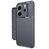 Mey İthalat®   Redmi Note 14 4G Kılıf Auto Focus Karbon Kapak - Lacivert