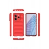 Mey İthalat®   Redmi Note 14 4G Kılıf Optimum Silikon - Kırmızı