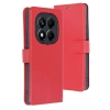 Mey İthalat®   Redmi Note 14 4G Kılıf Trend S Plus Kapaklı Kılıf - Kırmızı