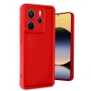 Mey İthalat®   Redmi Note 14 4G Kılıf Viera Silikon - Kırmızı