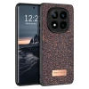 Mey İthalat®   Redmi Note 14 Pro 4G Bright Simli Kapak - Derin Mor