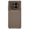 Mey İthalat®   Redmi Note 14 Pro 4G Kılıf Auto Focus Karbon Kapak - Kahverengi