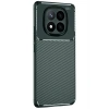 Mey İthalat®   Redmi Note 14 Pro 4G Kılıf Auto Focus Karbon Kapak - Koyu Yeşil