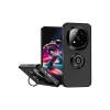 Mey İthalat®   Redmi Note 14 Pro 4G Kılıf Montreal Yüzüklü Silikon Kapak - Siyah