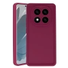 Mey İthalat®   Redmi Note 14 Pro 4G Kılıf Viera Silikon - Bordo