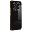 Mey İthalat®   Redmi Note 14 Pro 4G Kılıf Volet Silikon - Siyah