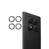 Mey İthalat®   Redmi Note 14 Pro 4G PVD Metal Kamera Lens - Gümüş