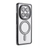 Mey İthalat®   Redmi Note 14 Pro 5G Joke Simli Magneticsafe Kılıf - Siyah