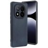 Mey İthalat®   Redmi Note 14 Pro 5G Kılıf Aras Deri Kapak - Lacivert