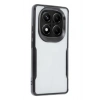 Mey İthalat®   Redmi Note 14 Pro 5G Kılıf Boyi Silikon Kapak - Siyah