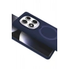 Mey İthalat®   Redmi Note 14 Pro 5G Regal Magsafe Standlı Kapak - Lacivert