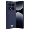 Mey İthalat®   Redmi Note 14 Pro Plus Kelvin Kartvizitli Silikon - Lacivert