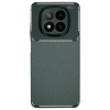 Mey İthalat®   Redmi Note 14 Pro Plus Kılıf Auto Focus Karbon Kapak - Koyu Yeşil