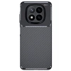 Mey İthalat®   Redmi Note 14 Pro Plus Kılıf Auto Focus Karbon Kapak - Siyah