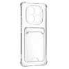 Mey İthalat®   Redmi Note 15 4G Kart Şeffaf Silikon - Şeffaf