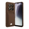 Mey İthalat®   Redmi Note 15 4G Kelvin Kartvizitli Silikon - Kahverengi