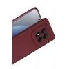 Mey İthalat®   Redmi Note 15 4G Viera Silikon - Bordo