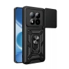 Mey İthalat®   Redmi Note 15 Pro 4G Pars Lens Yüzüklü Silikon - Siyah