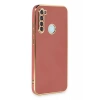 Mey İthalat®   Redmi Note 8 Kılıf Volet Silikon - Kırmızı