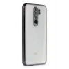 Mey İthalat®   Redmi Note 8 Pro Kılıf  Lensli Silikon - Siyah