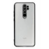 Mey İthalat®   Redmi Note 8 Pro Kılıf  Lensli Silikon - Siyah