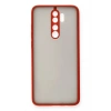 Mey İthalat®   Redmi Note 8 Pro Kılıf Montreal Silikon Kapak - Kırmızı