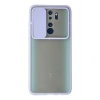 Mey İthalat® Redmi Note 8 Pro Kılıf Palm Buzlu Kamera Sürgülü Silikon - Lila