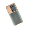 Mey İthalat® Redmi Note 8 Pro Kılıf Palm Buzlu Kamera Sürgülü Silikon - Pembe