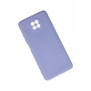 Mey İthalat®   Redmi Note 9 5G Kılıf Nano içi Kadife Silikon - Lila