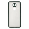 Mey İthalat®   Redmi Note 9 Kılıf Montreal Silikon Kapak - Yeşil