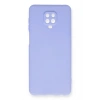 Mey İthalat®   Redmi Note 9 Pro Kılıf Nano içi Kadife Silikon - Lila