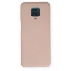 Mey İthalat®   Redmi Note 9 Pro Kılıf Nano içi Kadife Silikon - Pudra