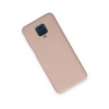 Mey İthalat®   Redmi Note 9 Pro Kılıf Nano içi Kadife Silikon - Pudra