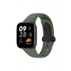 Mey İthalat® Redmi Watch 3 Origin Silikon Kordon - Koyu Yeşil