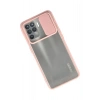 Mey İthalat® Reno 5 Lite Kılıf Palm Buzlu Kamera Sürgülü Silikon - Pembe
