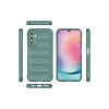 Mey İthalat®  Samsung A36 Kılıf Optimum Silikon - Koyu Yeşil