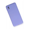 Mey İthalat®  Samsung Galaxy A01 Core Kılıf First Silikon - Lila