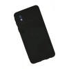 Mey İthalat®  Samsung Galaxy A01 Core Kılıf Kelvin Kartvizitli Silikon - Siyah